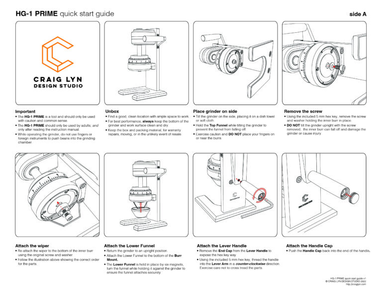 Quickstart Prime - Craig Lyn Design Studio